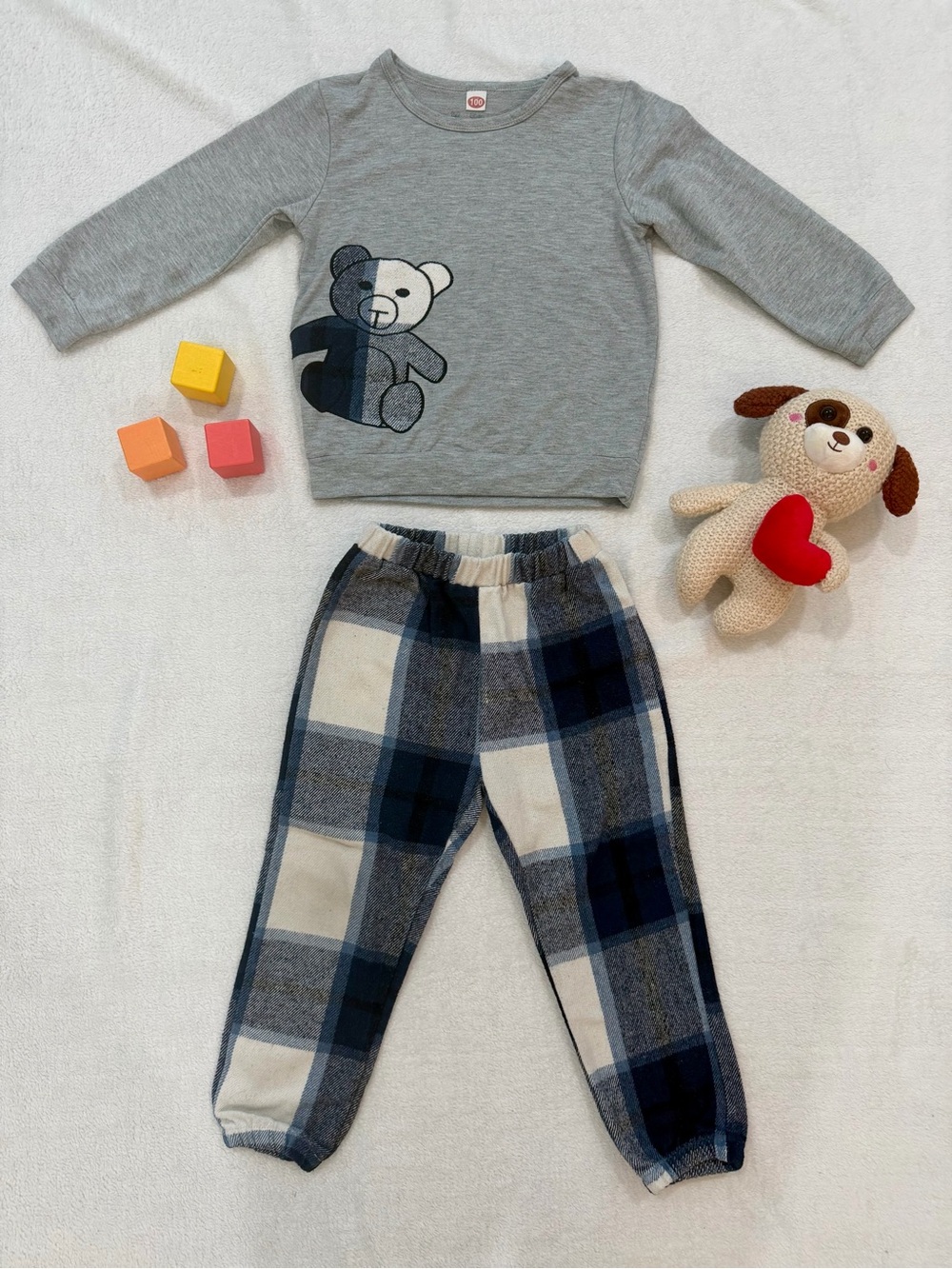 Teddy Bear Toddler Set